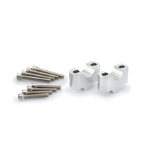 PUIG RISERS PER MANUBRI YAMAHA TENERE 700 RALLY EDITION 2025 SILVER-3741P