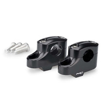 PUIG RISERS PULLBACK PER MANUBRI BMW F750 GS 18-24 NERO-21811N