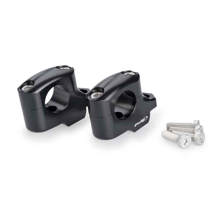 PUIG RISERS PULLBACK PER MANUBRI BMW F900 GS ADVENTURE 24-25 NERO-22141N
