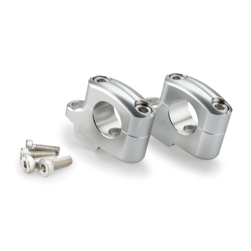 PUIG RISERS PULLBACK PER MANUBRI BMW R12 NINE T 24-25 SILVER-22038P