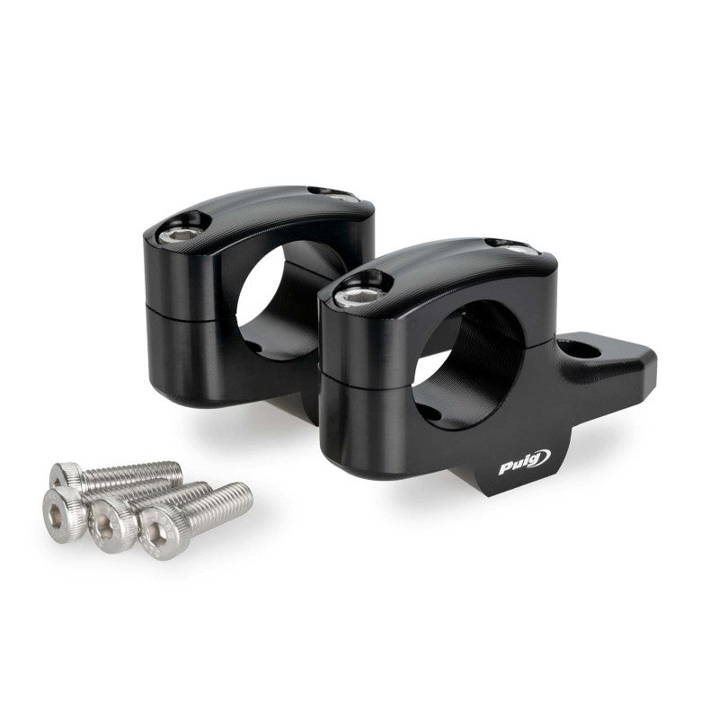 PUIG RISERS PULLBACK PER MANUBRI BMW R1300 GS ADVENTURE 24-25 NERO-21882N