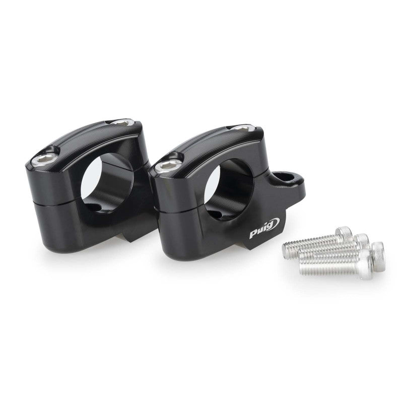 PUIG RISERS PULLBACK PER MANUBRI BMW S1000 XR 24-25 NERO-22180N