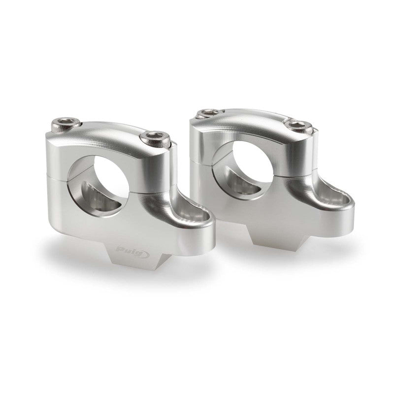 PUIG RISERS PULLBACK PER MANUBRI HONDA AFRICA TWIN 1100 ADVENTURE SPORTS 24-25 SILVER-21751P