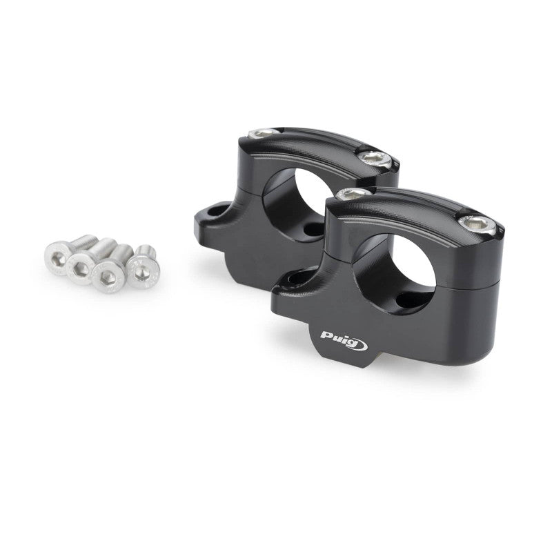 PUIG RISERS PULLBACK PER MANUBRI VOGE 900DSX 24-25 NERO-22360N