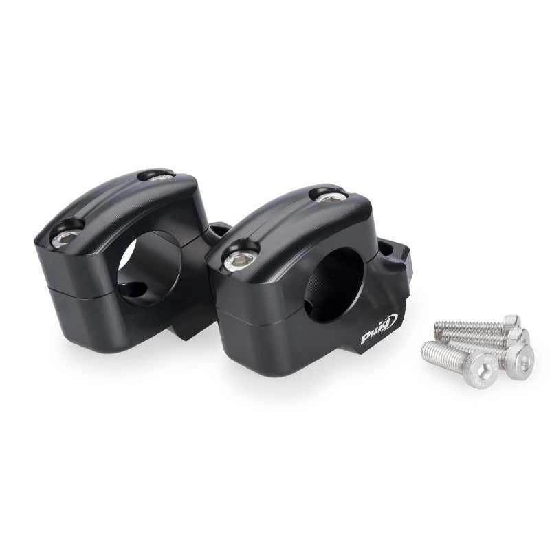 PUIG RISERS PULLBACK PER MANUBRI YAMAHA MT-09 SP 24-25 NERO-22101N