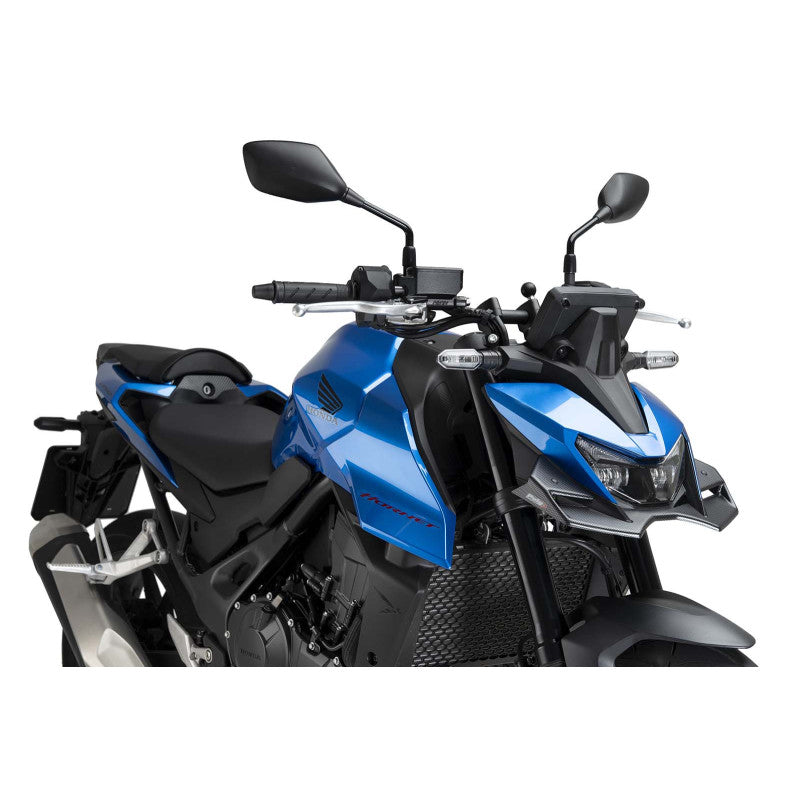 PUIG SPOILER ANTERIORE DOWNFORCE NAKED HONDA CB750 HORNET 2025 CARBON LOOK