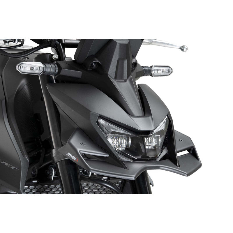 PUIG SPOILER ANTERIORE DOWNFORCE NAKED HONDA CB750 HORNET 2025 NERO OPACO