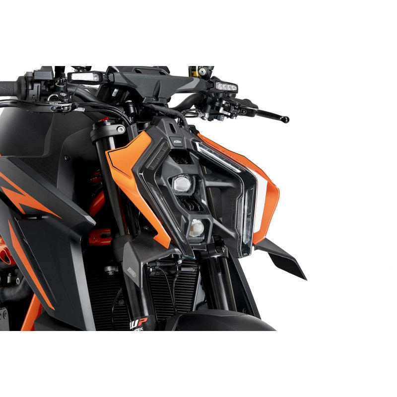 PUIG SPOILER ANTERIORE DOWNFORCE NAKED KTM 1390 SUPERDUKE R EVO 24-25 NERO OPACO