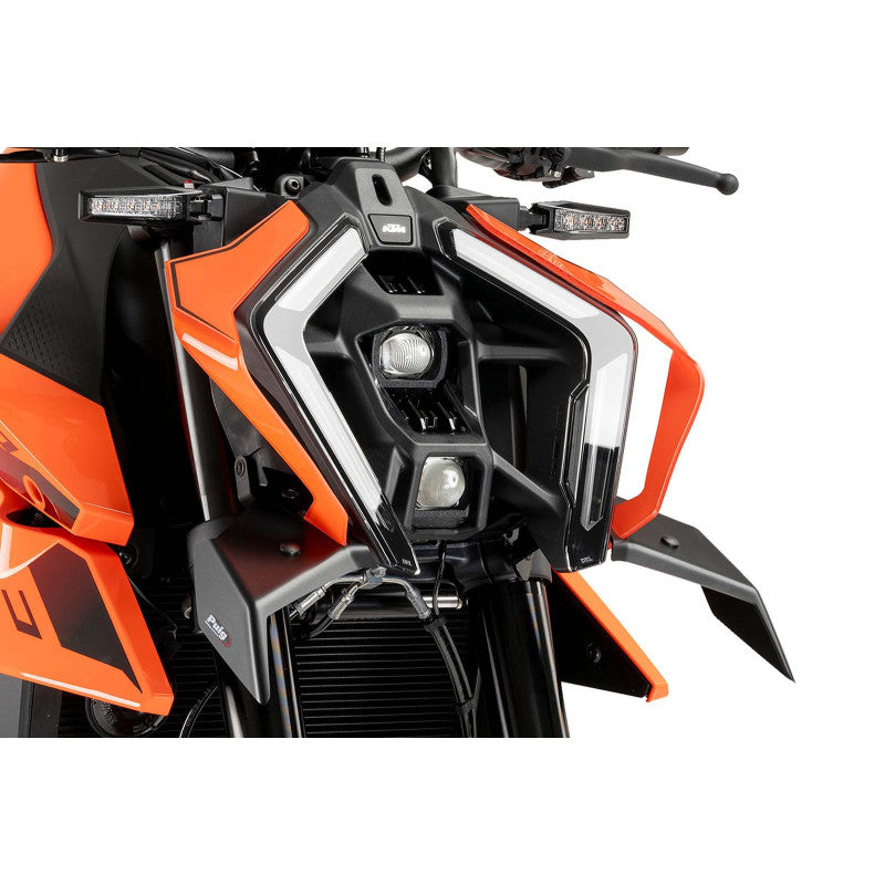 PUIG SPOILER ANTERIORE DOWNFORCE NAKED KTM 990 R DUKE 24-25 NERO OPACO