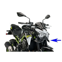 PUIG SPOILER ANTERIORE DOWNFORCE NAKED PER KAWASAKI Z900 23-24 NERO OPACO