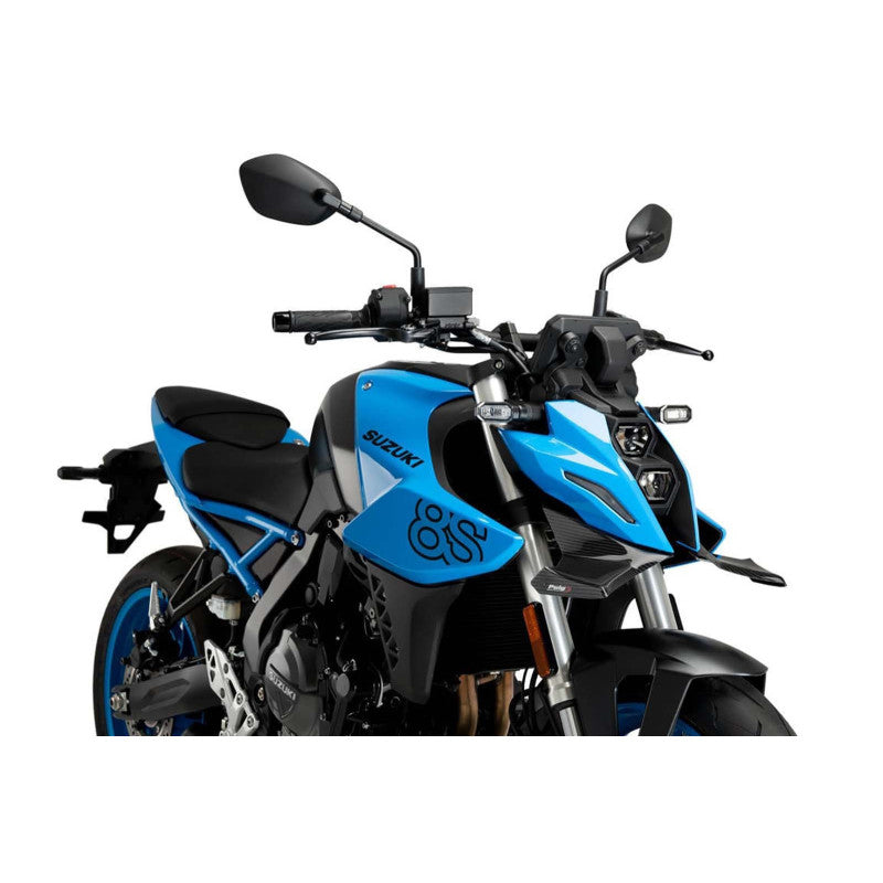 PUIG SPOILER ANTERIORE DOWNFORCE NAKED PER SUZUKI GSX-8S 23-25 CARBON LOOK