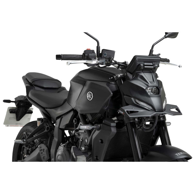 PUIG SPOILER ANTERIORE DOWNFORCE NAKED YAMAHA MT-07 2025 NERO OPACO