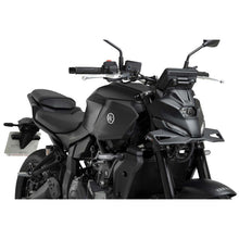 PUIG SPOILER ANTERIORE DOWNFORCE NAKED YAMAHA MT-07 2025 NERO OPACO
