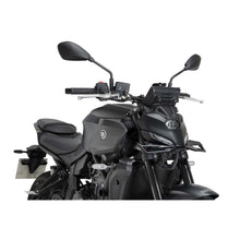 PUIG SPOILER ANTERIORE DOWNFORCE NAKED YAMAHA MT-07 2025 NERO