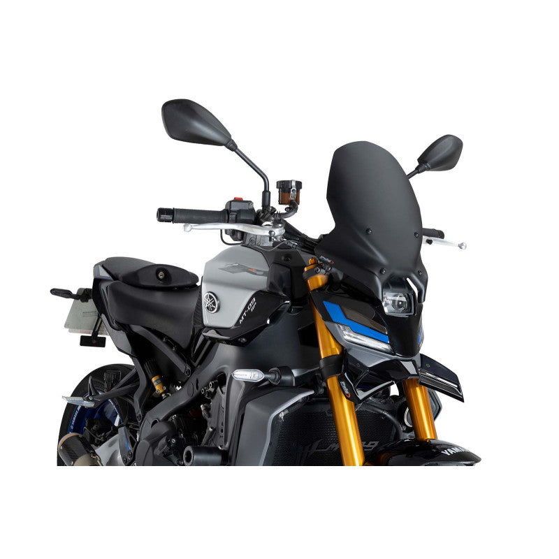 PUIG SPOILER ANTERIORE DOWNFORCE NAKED YAMAHA MT-09 Y-AMT 24-25 NERO