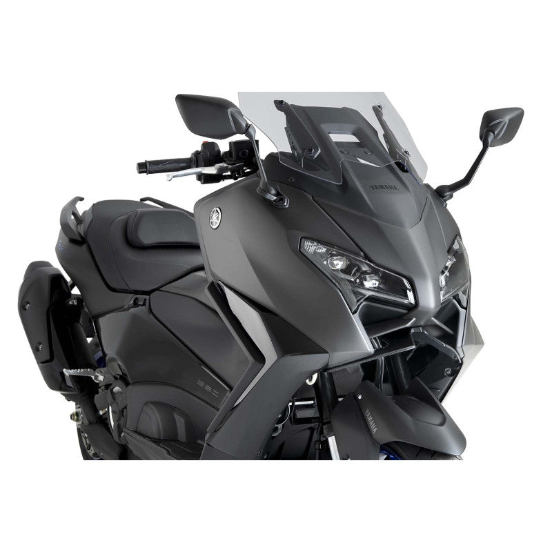 PUIG SPOILER ANTERIORE DOWNFORCE NAKED YAMAHA T-MAX 560 MAX TECH 2025 CARBON LOOK