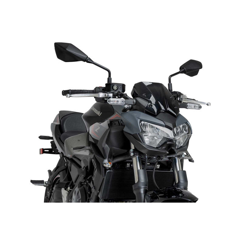 PUIG SPOILER D12 KAWASAKI Z650 20-24 CARBON LOOK
