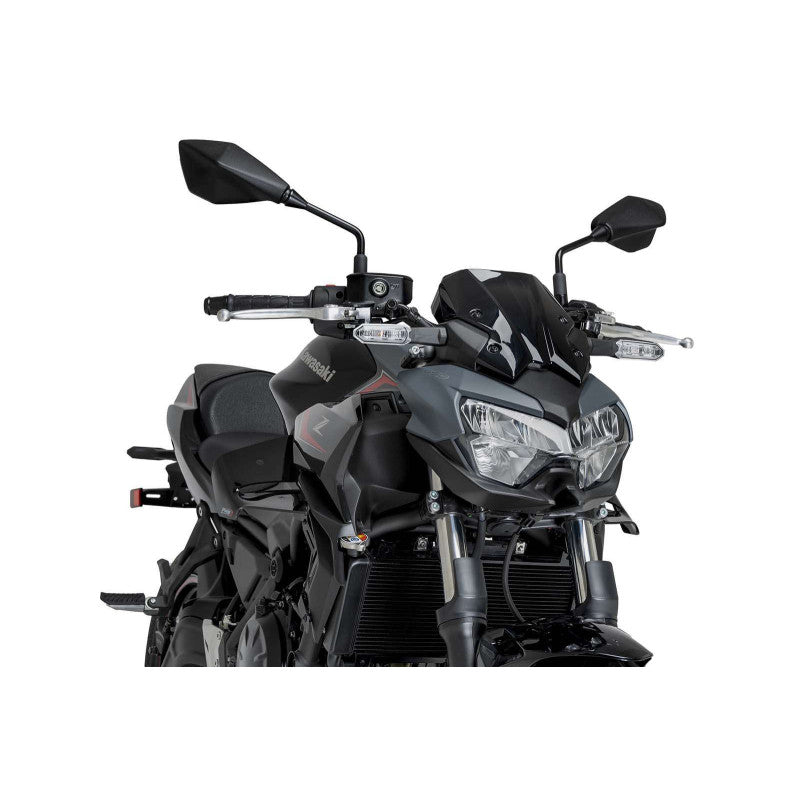 PUIG SPOILER D12 KAWASAKI Z650 20-24 NERO