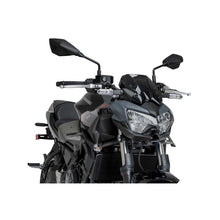 PUIG SPOILER D12 KAWASAKI Z650 2025 CARBON LOOK
