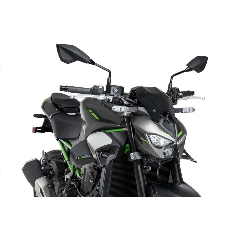 PUIG SPOILER D12 KAWASAKI Z900 2025 NERO OPACO