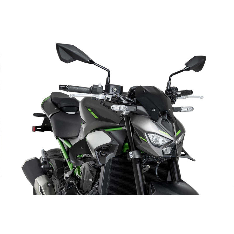 PUIG SPOILER D12 KAWASAKI Z900 SE 2025 NERO