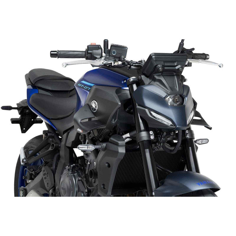 PUIG SPOILER D12 YAMAHA MT-07 Y-AMT 2025 NERO OPACO