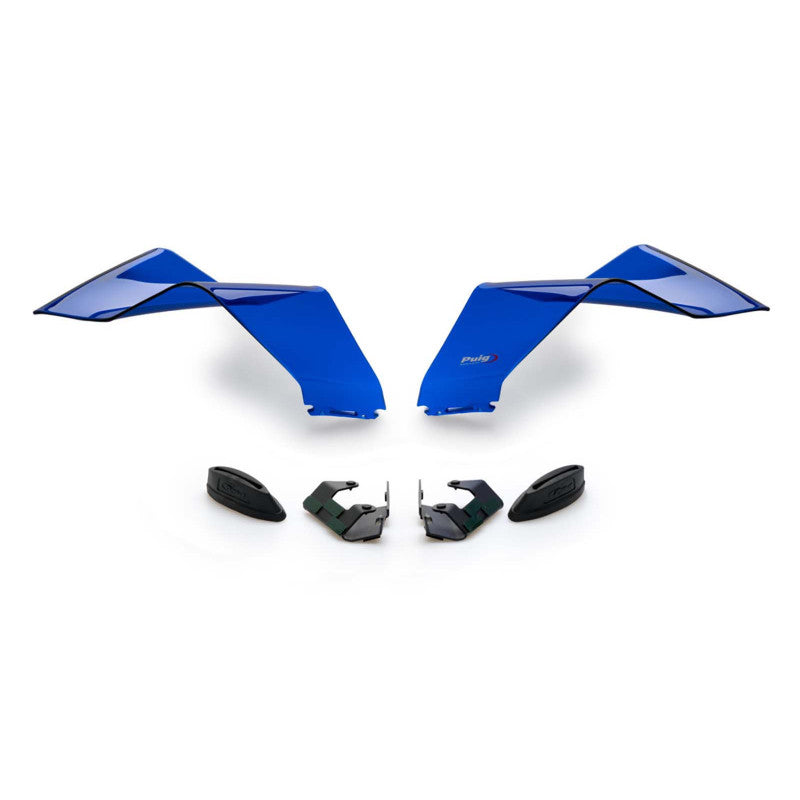 PUIG SPOILER FRONTALE GP PER YAMAHA YZF-R1 RACE 2024 BLU
