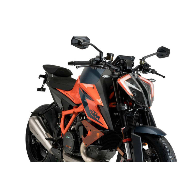 PUIG SPOILER LATERALE DOWNFORCE NAKED KTM 1290 SUPERDUKE R 22-24 ARANCIONE