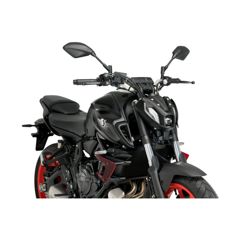 PUIG SPOILER LATERALE DOWNFORCE NAKED YAMAHA MT-07 PURE 23-24 ROSSO