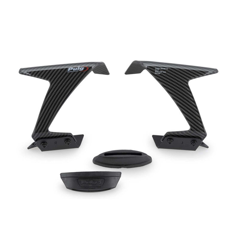 PUIG SPOILER LATERALE DOWNFORCE RACE BMW S1000 RR 23-24 CARBON LOOK