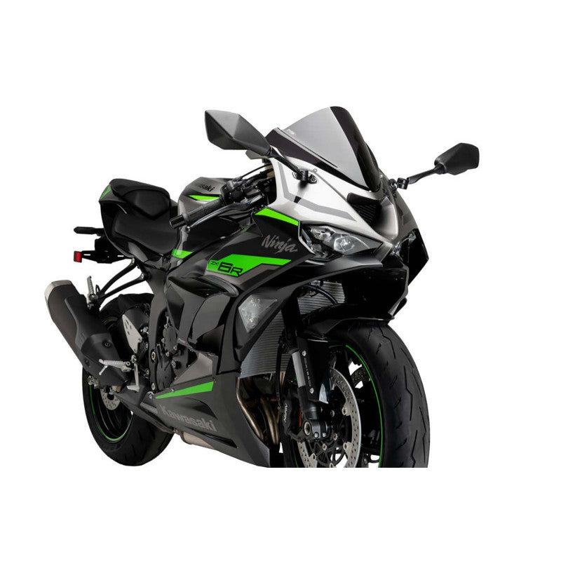 PUIG SPOILER LATERALE DOWNFORCE RACE KAWASAKI ZX-6R NINJA 24-25 NERO