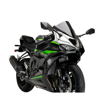 PUIG SPOILER LATERALE DOWNFORCE RACE KAWASAKI ZX-6R NINJA 24-25 NERO