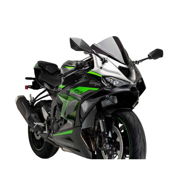 PUIG SPOILER LATERALE DOWNFORCE RACE KAWASAKI ZX-6R NINJA 24-25 VERDE