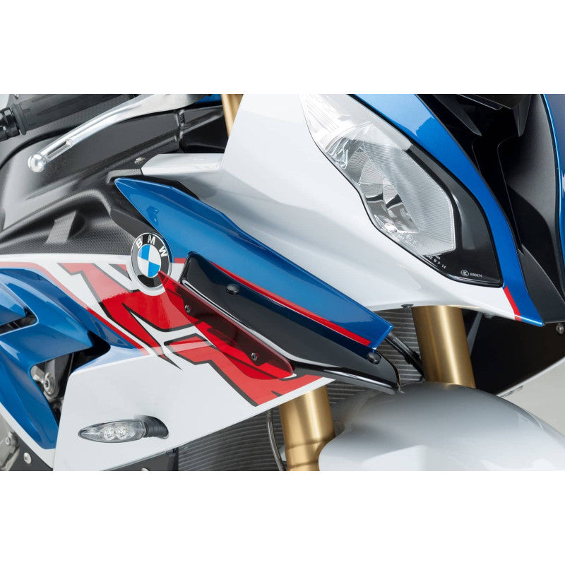 PUIG SPOILER LATERALE DOWNFORCE SPORT BMW S1000 RR 15-16 NERO