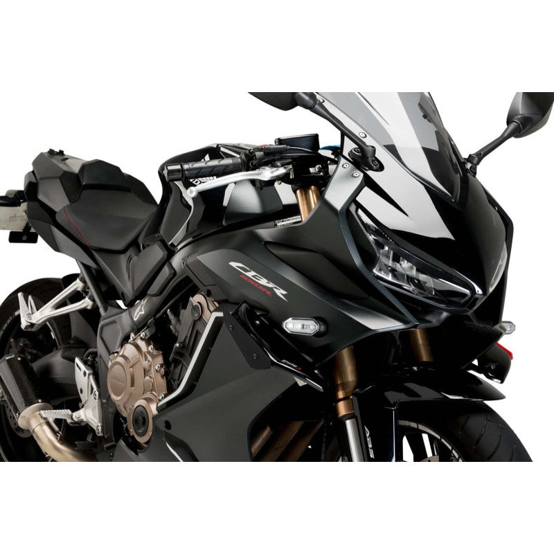 PUIG SPOILER LATERALE DOWNFORCE SPORT HONDA CBR650R 21-23 NERO