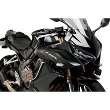PUIG SPOILER LATERALE DOWNFORCE SPORT HONDA CBR650R 21-23 NERO