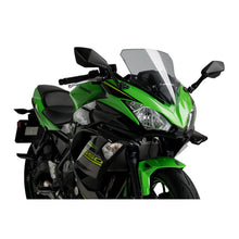 PUIG SPOILER LATERALE DOWNFORCE SPORT KAWASAKI NINJA 650 17-19 NERO