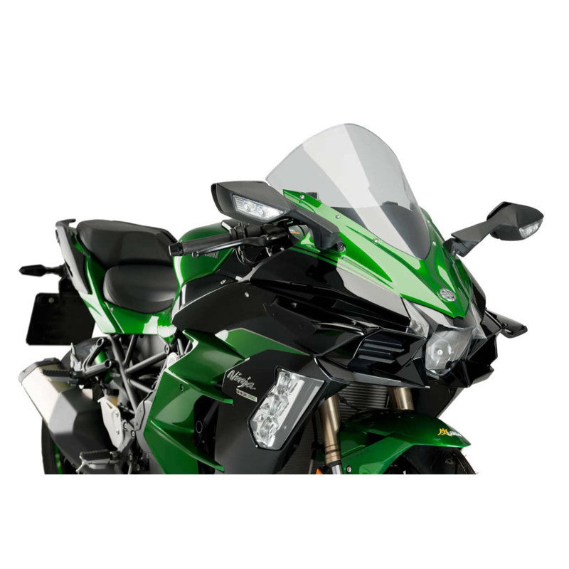 PUIG SPOILER LATERALE DOWNFORCE SPORT KAWASAKI NINJA H2 SX 18-19 NERO