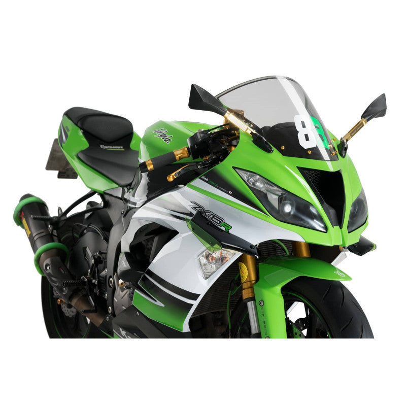 PUIG SPOILER LATERALE DOWNFORCE SPORT KAWASAKI ZX-6R 636 NINJA 13-16 VERDE