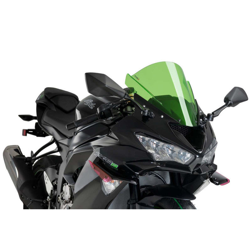 PUIG SPOILER LATERALE DOWNFORCE SPORT KAWASAKI ZX-6R NINJA 18-23 ROSSO