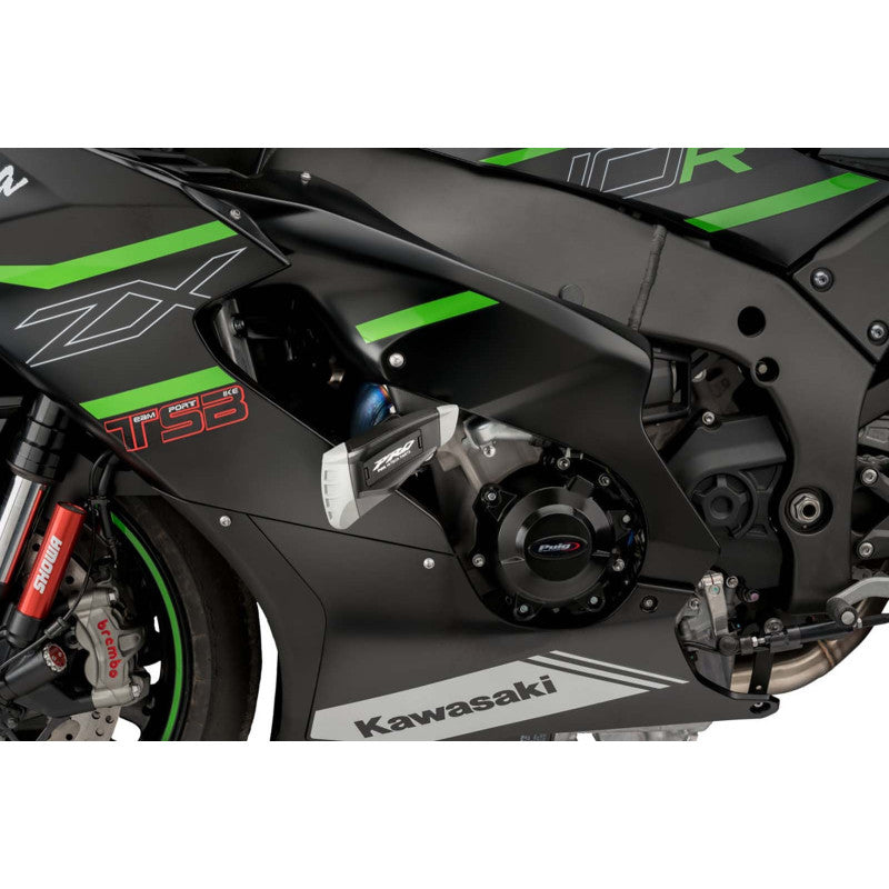 PUIG TAMPONI PARATELAIO MOD. PRO 2.0 KAWASAKI ZX-10RR 21-25 NERO
