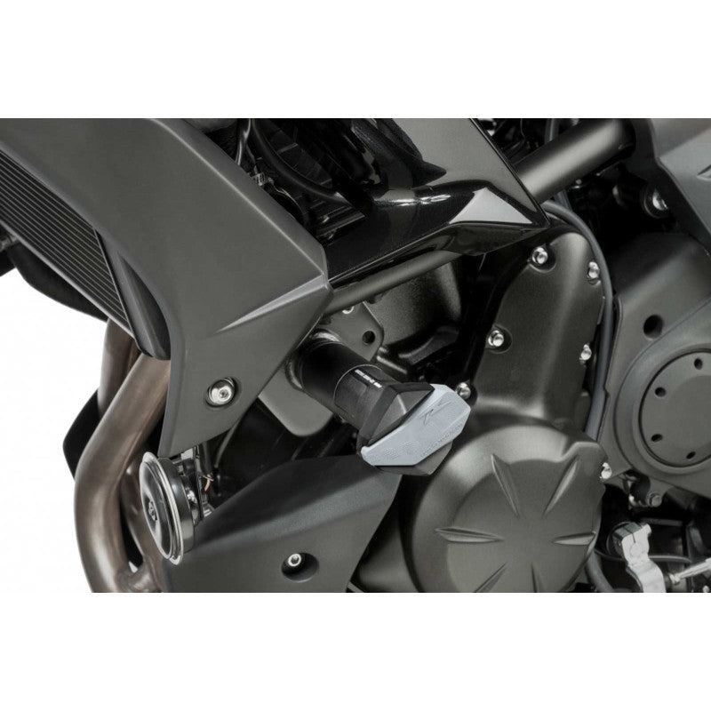 PUIG TAMPONI PARATELAIO MOD. R19 KAWASAKI VERSYS 650 2025 NERO