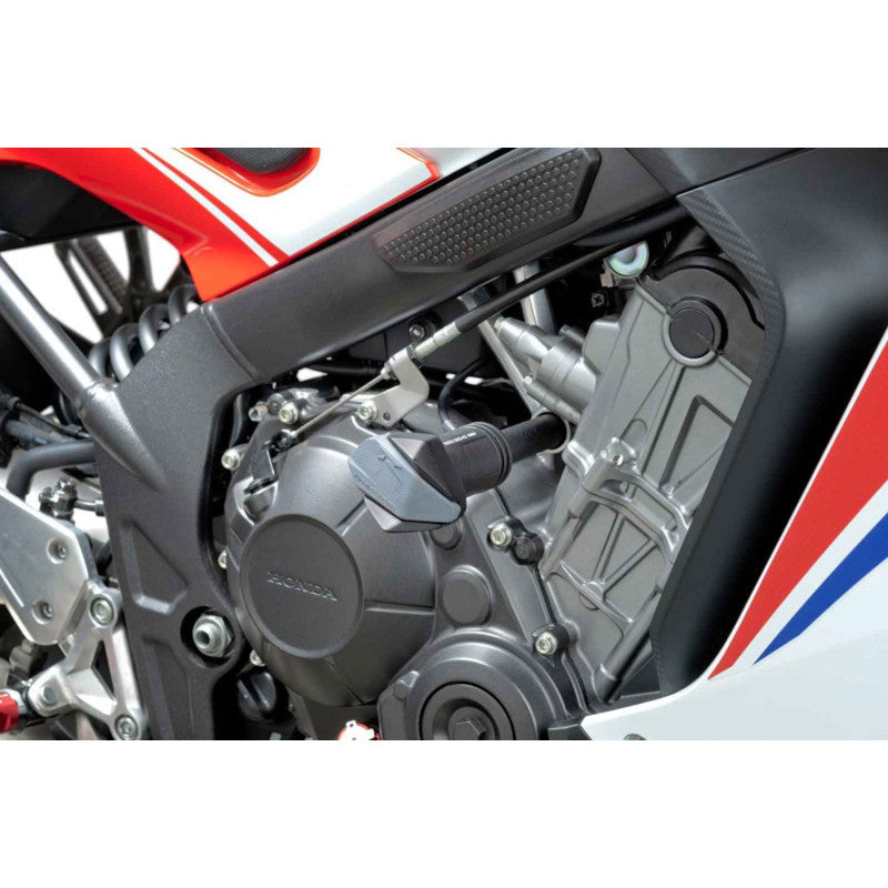 PUIG TAMPONI PARATELAIO MOD. R19 PER HONDA CBR650F 17-18 NERO