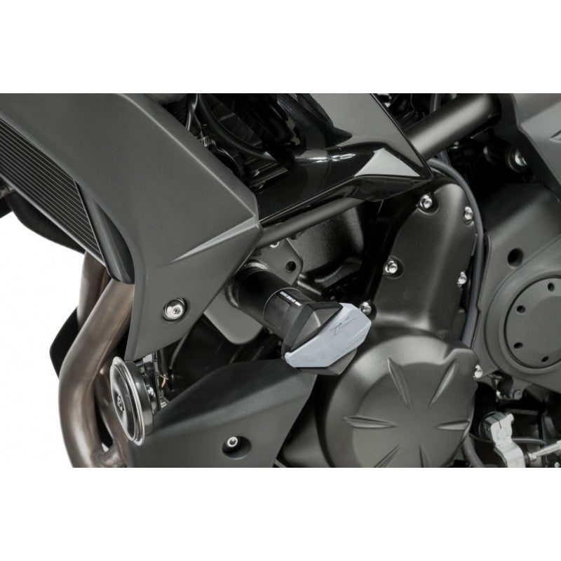 PUIG TAMPONI PARATELAIO MOD. R19 PER KAWASAKI VERSYS 650 GRAND TOURER 15-20 NERO