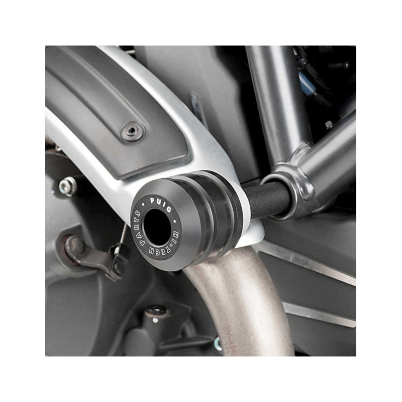 PUIG TAMPONI PARATELAIO MOD. VINTAGE PER DUCATI SCRAMBLER CAFE RACER 17-20 NERO