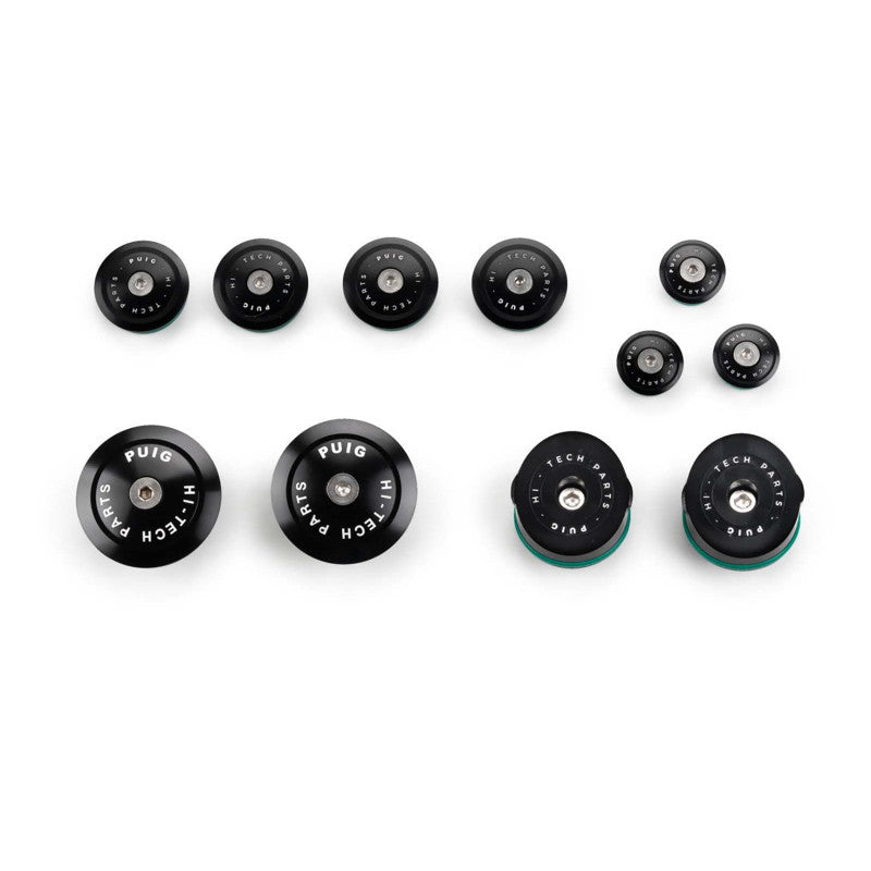 PUIG TAPPI TELAIO IN ALLUMINIO PER BMW R1200 GS 13-15 NERO