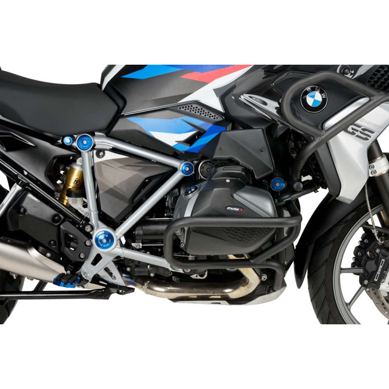 PUIG TAPPI TELAIO IN ALLUMINIO PER BMW R1200 GS RALLYE 17-18 BLU