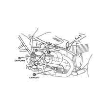 PUIG TAPPI TELAIO PER BMW R NINE T PURE 21-24 NERO