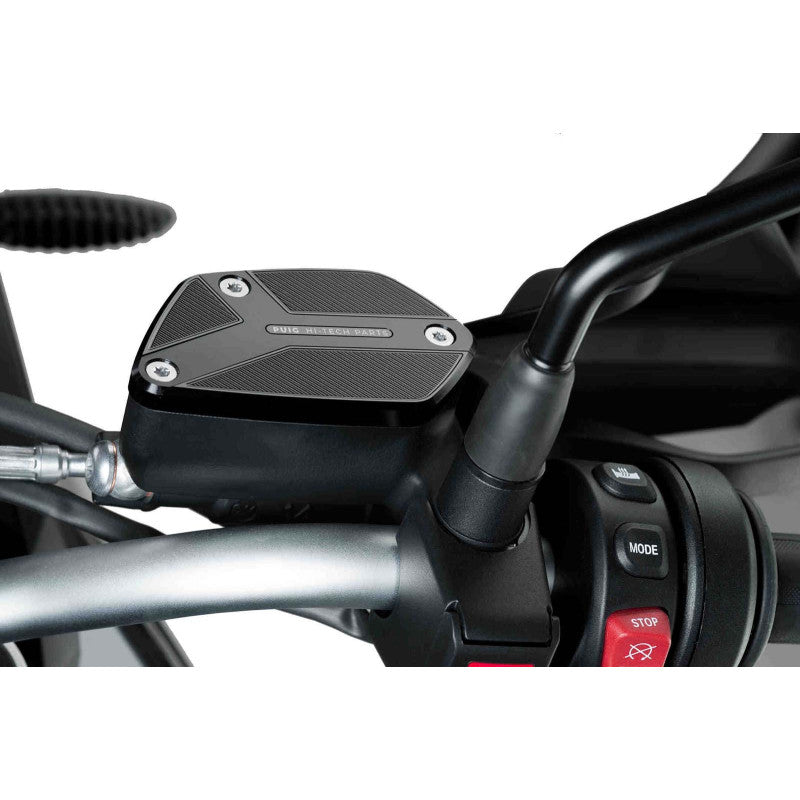 PUIG TAPPO SERBATOIO ANTERIORE PER FLUIDO FRENO PER BMW R NINE T 17-20 NERO-0J01-0J03
