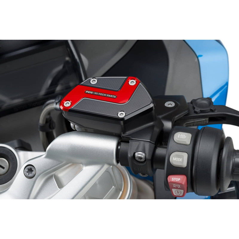 PUIG TAPPO SERBATOIO ANTERIORE PER FLUIDO FRENO PER BMW R1200 GS 13-15 ROSSO